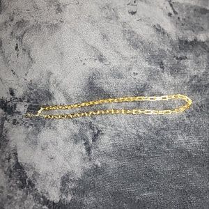 Gold Elegant Horse-bit Chain Neclace
